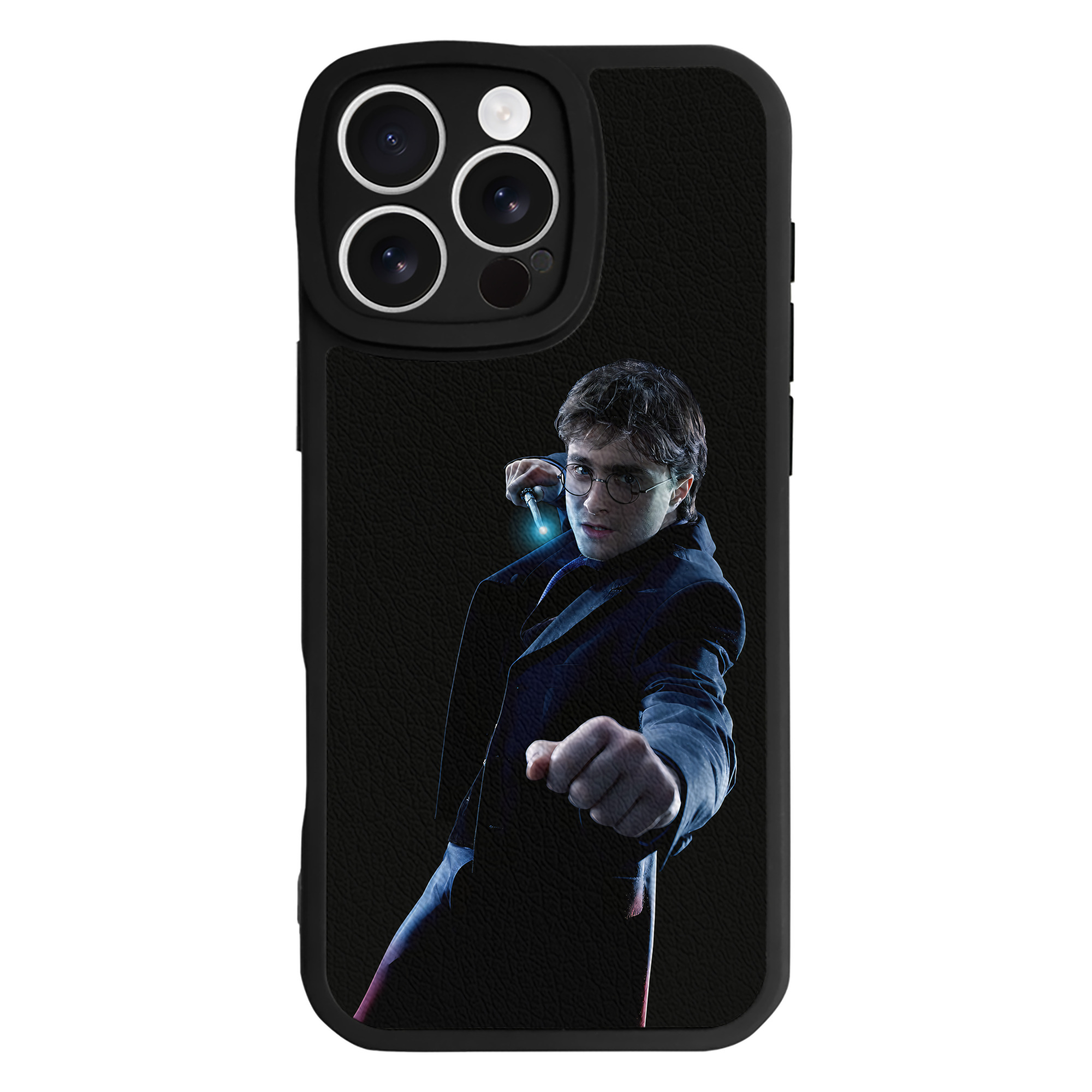 （画像用） Harry Potter ハリー・ポッターシリーズ 【iPhone 16シリーズ対応】シリコンスマホケース（レザー調） 材質：シリコン